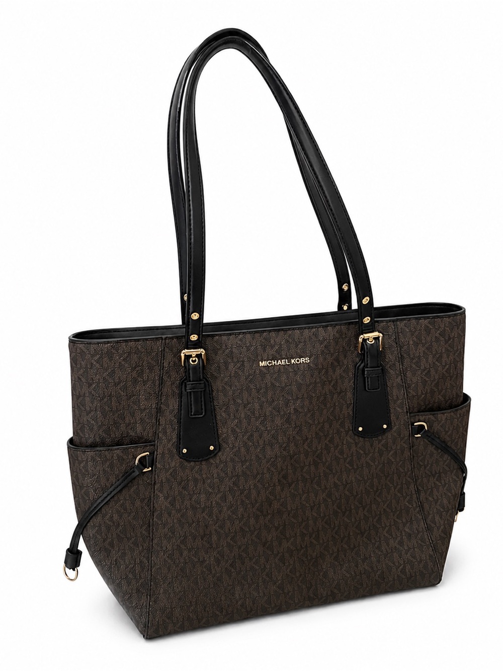 👜 Michael Kors Signature Tote with Matching Cosmetic Bag ✨